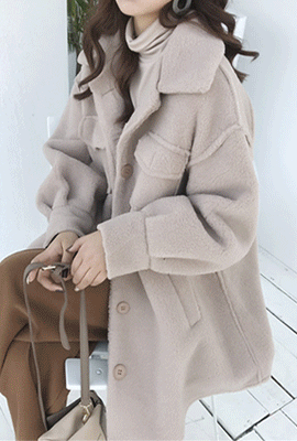 [세일] JK924-제인 양털 무스탕 자켓