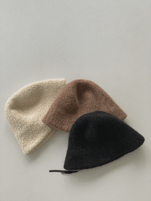더레덜 부클 양모 벙거지 모자