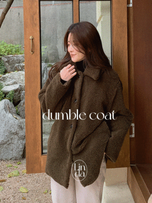 [세일] 도서렌 양털 누빔 숏 코트